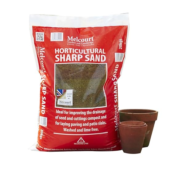 Suregreen Melcourt Horticultural Sharp Sand 20Kg Land Based Washed Sand