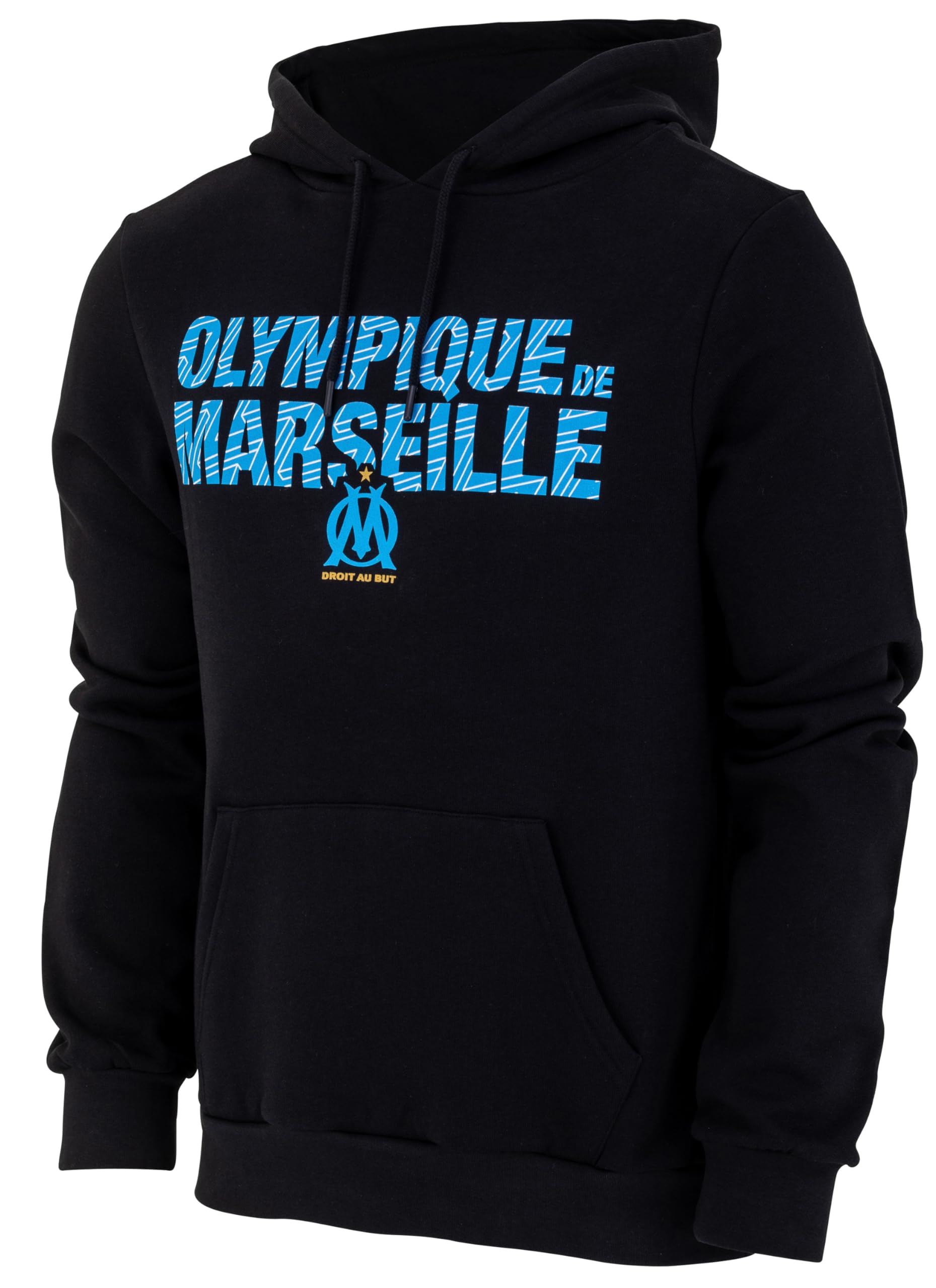 OLYMPIQUE DE MARSEILLE Fan Om Official Collection Men's Hooded Sweatshirt - Size XL