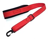 Red Neoprene padded Saxophone strap in 22