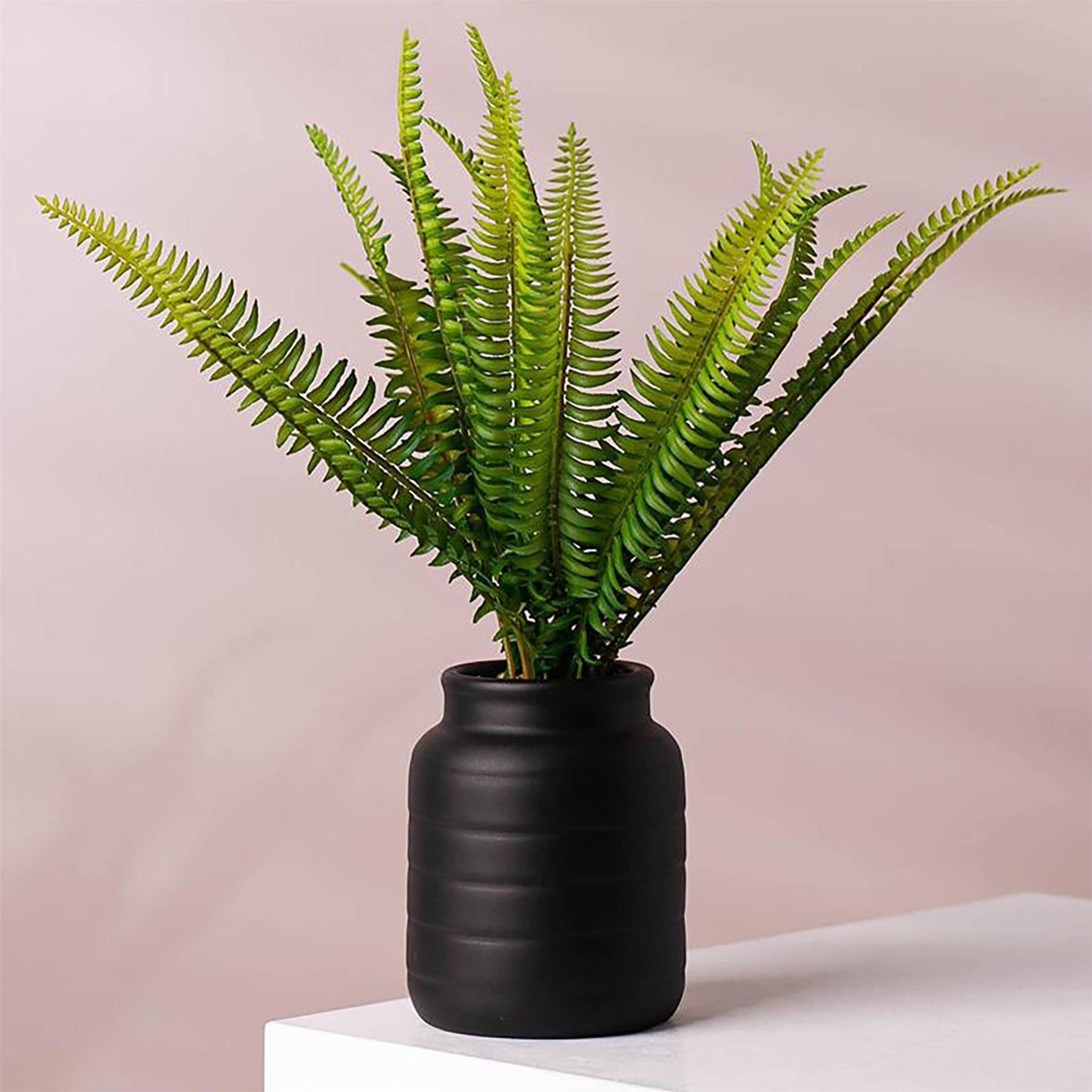 Leaf Ceramic Indoor Cachepot Planters