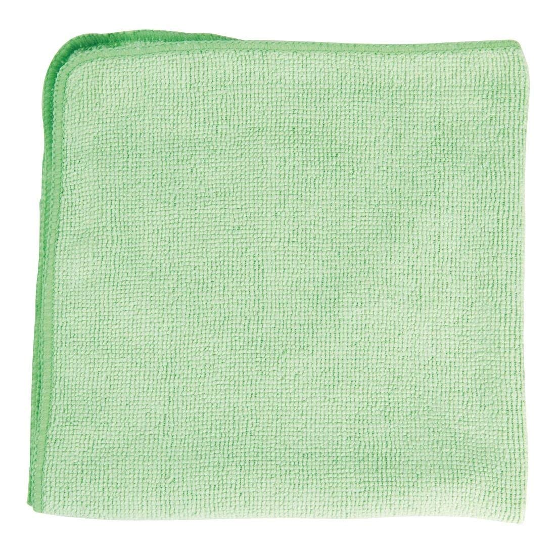 Rubbermaid Commercial Products 1865828, Professional Microfibre Cloth - Green