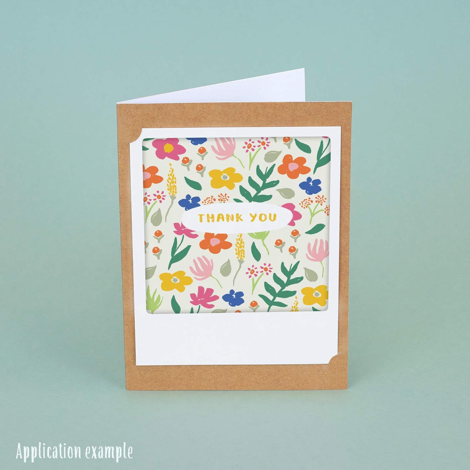 PICKMOTION Thank you | Set of 2 Small Folded Cards | Greeting Cards ...