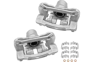 funire 2x Brake Caliper Compatible with 2010-2015 Hyundai Tucson, 2011-2016 Kia Sportage, Brake Calipers with Bracket Rear Driver and Rear Passenger Side, Calipers for 19-B6390 & 19-B6391