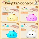 One Fire 8-in-1 Kids Night Light 16 Colors Remote Tap Silicone 1200mAh view 7
