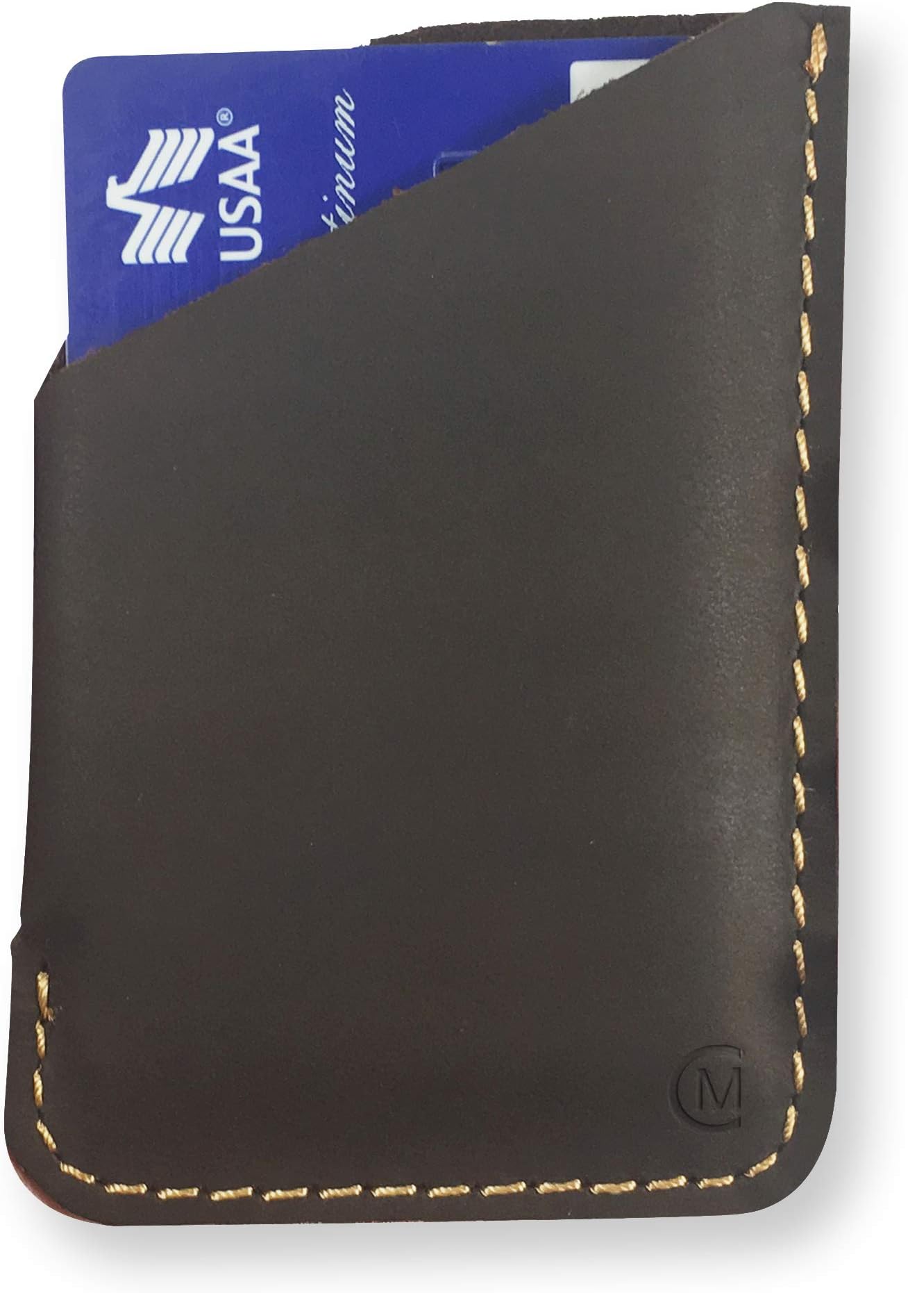 Leather Card Holder by Modern Carry - Magnum (Brown Card Sleeve)