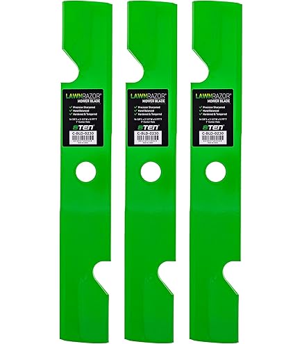 Amazon.com : Exmark 103-6583-S Notched Blade Lazer Z CT