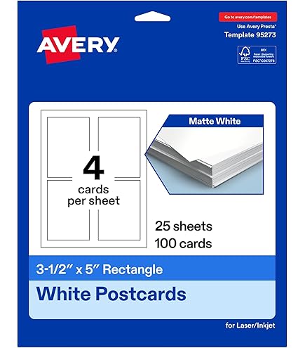 Amazon.com : 321Done 3.5 x 5 Small Blank White Cards (Set of 50