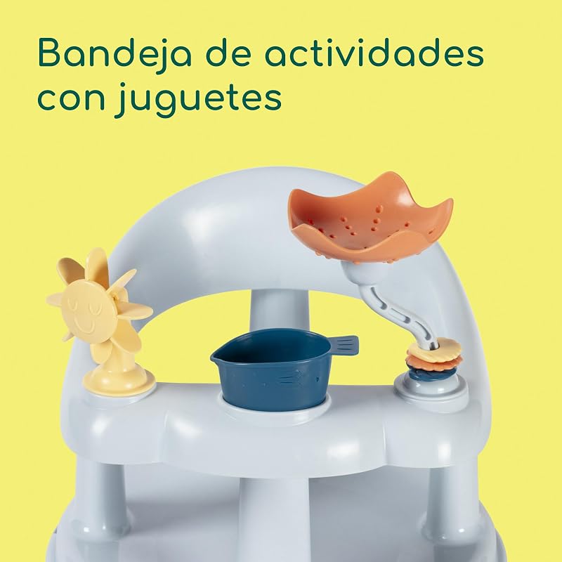 Asiento de Baño Giratorio con Juegos, 0–10 kg, Blue