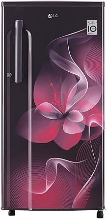 LG 188 L 3 Star Inverter Direct-Cool Single Door Refrigerator (GL-B191KPDX, Purple Dazzle)