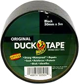 Duck Tape Original Black 50mm x 5m High Strength Waterproof Tape