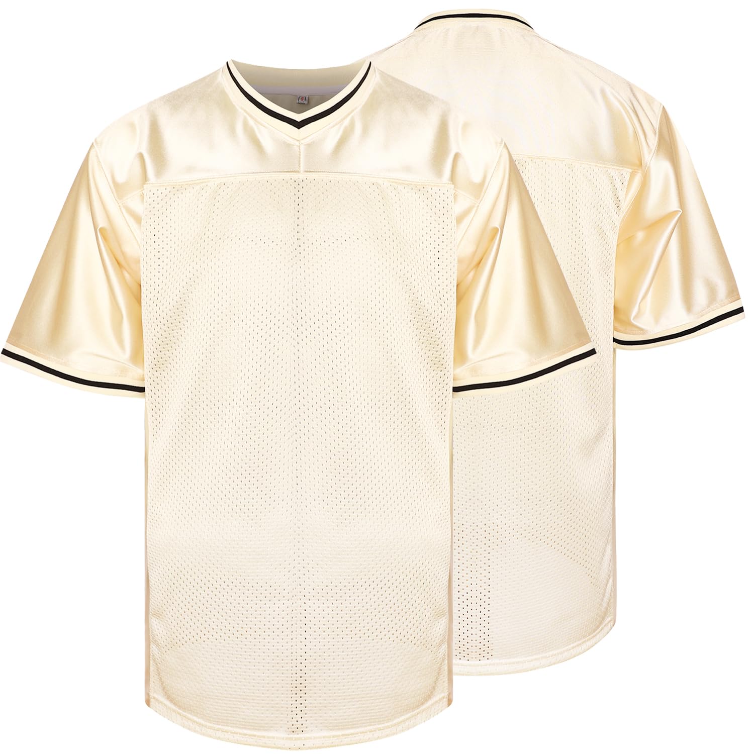 Blank Football Jerseys Mesh Athletic Football Shirt