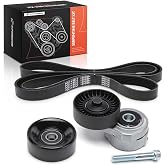 A-Premium Engine Serpentine Belt Drive Kit | Compatible with Ford 2001-2007 Taurus &amp; Mercury 2001-2005 Sable - 3.0L