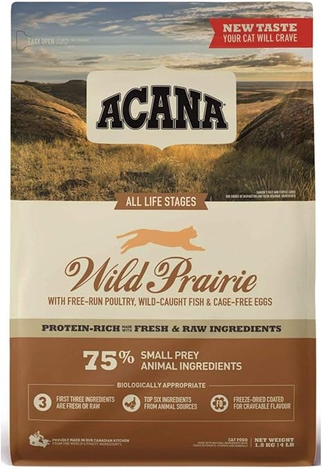 Acana Wild Prairie Croquettes Pour Chat 1 8 Kg Amazon Ca Animalerie Acana Wild Prairie Croquettes Pour Chat 1 8 Kg Amazon Ca Animalerie