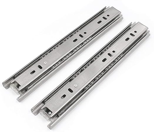 Karcy 14 Soft Close Drawer Slides Stainless Steel Rail Runner