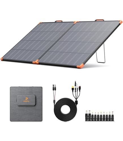 Amazon.com : ZOUPW 100W Portable Solar Panel N-Type 16BB,25