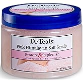 Dr Teal's Pink Himalayan Sea Salt Scrub 16oz, pack of 1