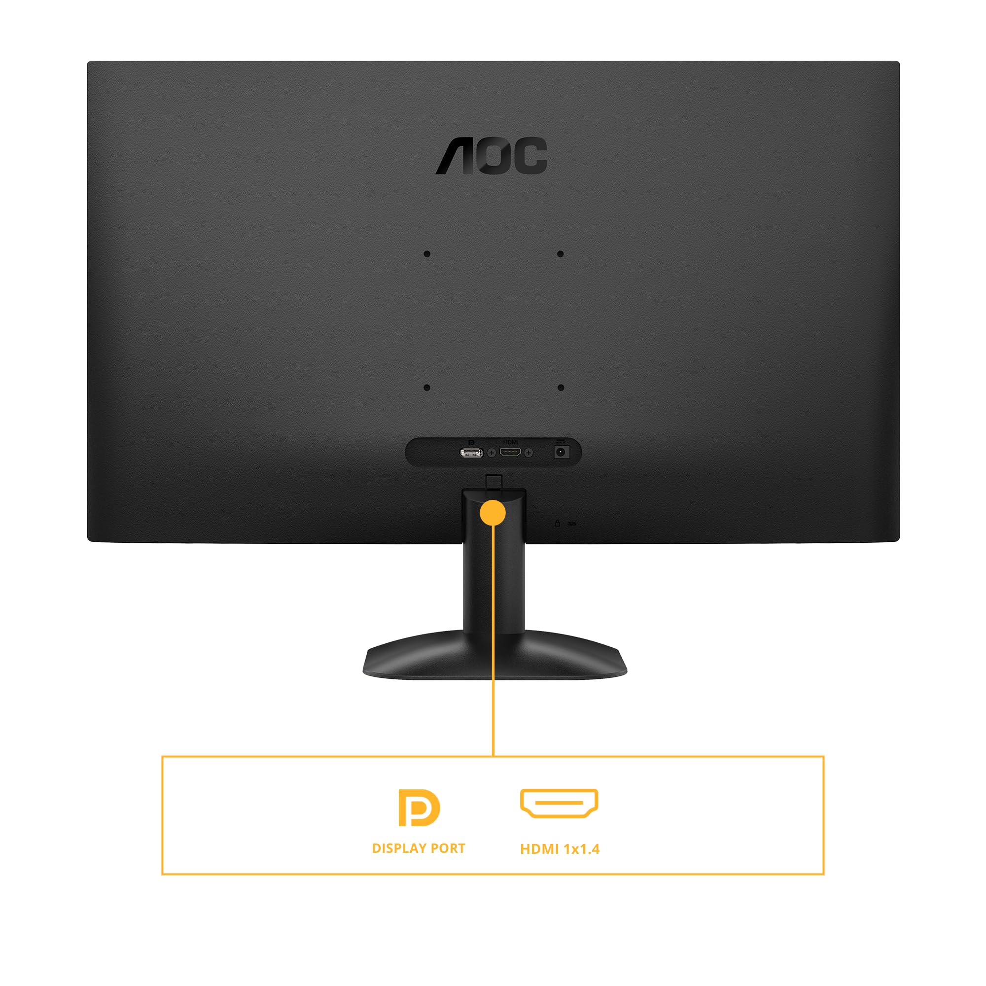 AOC Q27B35E 27 Zoll WQHD Monitor, 75Hz, IPS Panel, 4ms GtG, Adaptive Sync, HDR10, (2560x1440 HDMI 1x 1.4 DP 1x 1.4) Schwarz 3