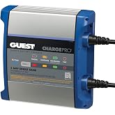 Guest 2708A Guest On-Board Battery Charger 5A / 12V; Bank; 120V Input