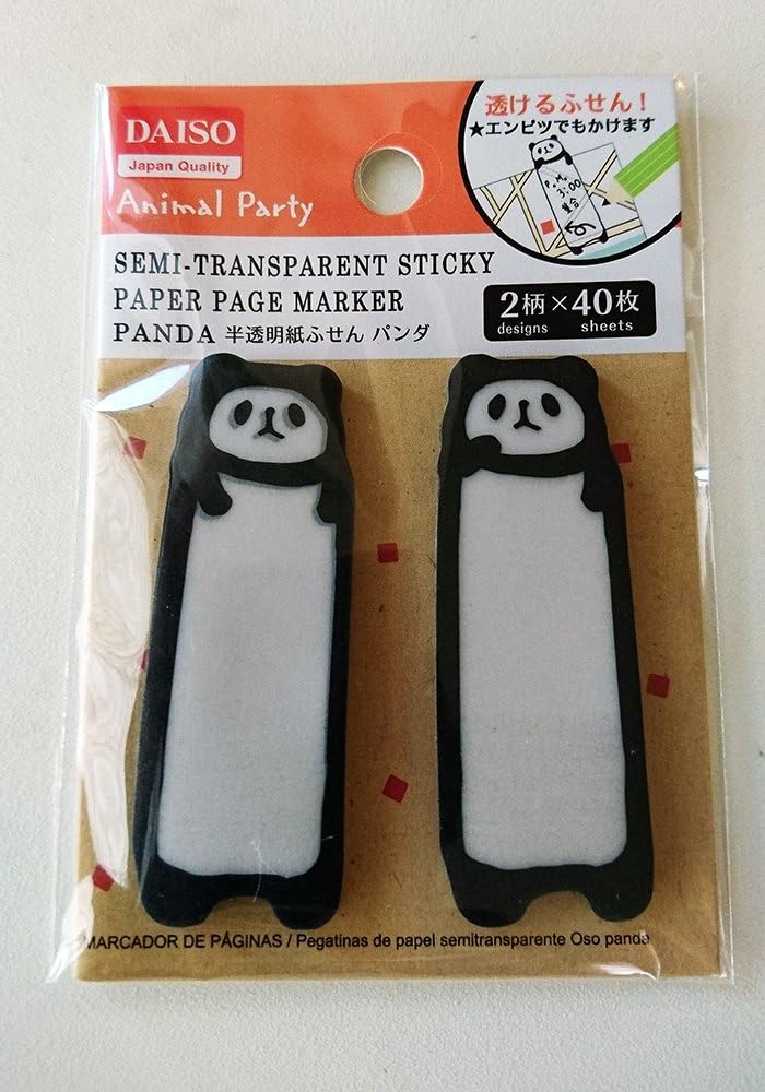 Semi-Transparent Sticky 【Panda】
