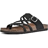 WHITE MOUNTAIN Women's Hayleigh Braided Signature Comfort-Molded Footbed Sandal