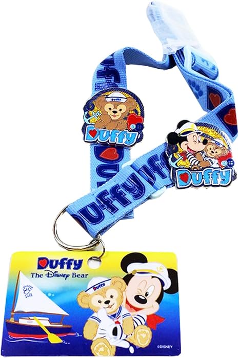 Amazon Co Jp ディズニー Disney ダッフィー ミッキー ストラップ 水色 香港 Hkdl 海外ディズニー限定 カメラ