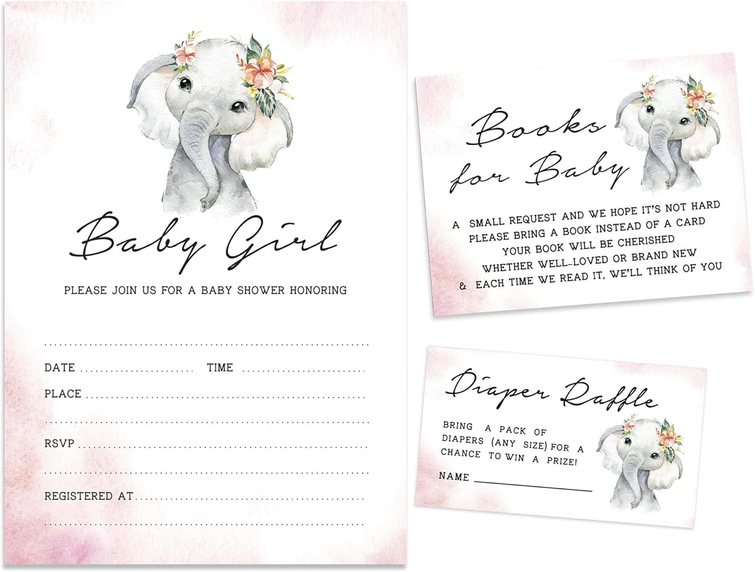 baby shower book raffle tickets