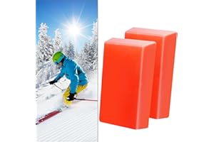 SFNSM Snowboard and Ski Wax, Snow Block Wax Ski and Snowboard Racing Wax Universal Snowboarding Wax for Protecting The Ski and Snowboard Accessories
