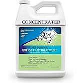 Black Diamond Stoneworks GET SERIOUS Grease Trap Treatment. Commercial Enzyme Drain Opener, Odor Control, Enzyme for Grease Trap Cleaner, and Maintenance. Eliminates Build-Up, Odor, and drain grease.