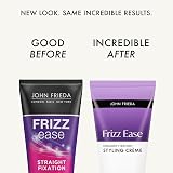 John Frieda Frizz Ease Straight Fixation Styling Creme 5oz - Smooth Hair Control view 2