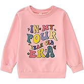 BOUTIKOME In My One-Seven Years Old Era Sweatshirt Toddler Girls 1st 2nd 3rd 4 5 6 7th Birthday Outfit B-day Shirt Pullover