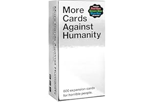 More Cards Against Humanity • 600-card Essential Expansion • Includes The Best Cards from The Red, Blue, & Green Boxes