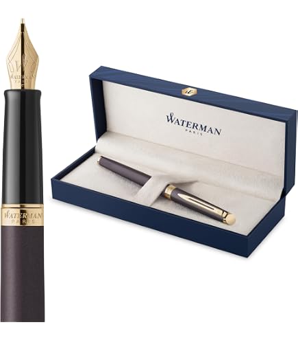 Amazon.com : Waterman Hemisphere Essential Stainless Steel Gold