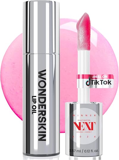Wonderskin Lip Oil Rehab Serum Color Changing Lip Oil Pink PH Activated 0