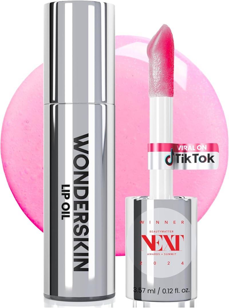 Wonderskin Lip Oil Rehab Serum Color Changing Lip Oil Pink PH Activated 0
