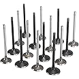 X AUTOHAUX 16pcs Intake Exhaust Engine Valves 12615936 12622329 for Chevy Cavalier Cobalt HHR Malibu for Oldsmobile Alero for Pontiac G5 G6 Grand Am for Saturn LS1 LW1 for GM 2.0L 2.2L 2.4L