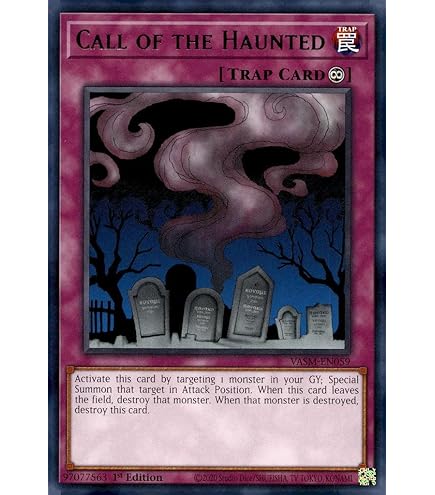 遊戯王PSAPhantom Burial/Call of the Haunted Call of the Haunted PSV-012 Prices | YuGiOh Pharaoh's