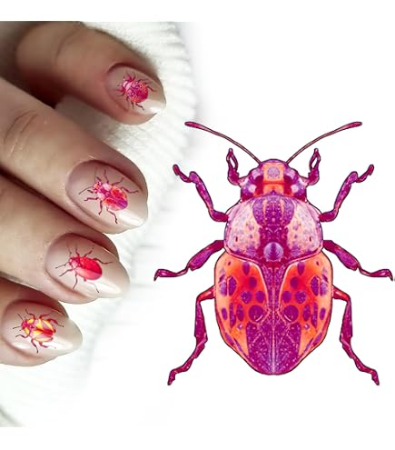 Décalcomanies Eau Coccinelle (ladybird) Pour Ongles - Autocollants Nail Art, Neufs