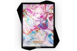 Riftbound: League of Legends - Art Sleeves: Ahri - 100ct Card Protectors, TCG Spiritforged Spirit Blossom, Character Art, Tra