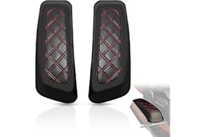 WOWTK Hard Saddlebag Lid Bra/Covers for Harley 14-24 Touring Road Glide RoadKing