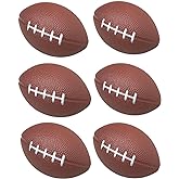 GIFTEXPRESS 1 Dozen 4" Foam Mini Football Stress Balls, Mini Sport Balls, Game Day Decoration Party Favor, Football Themed Party Supplies