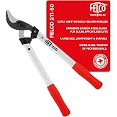 FELCO F211-50 Swiss Made Loppers for Gardening &ndash; 20" Lightweight Precision Loppers for Tree Trimming | Tree Branch Cutters | Tree Trimmer Tool with Curved Bypass Blade | I-Beam Handles | Landscape