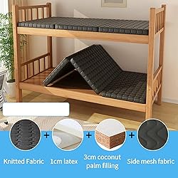Dymhaoby Folding Mattress Single, 6cm Trifold