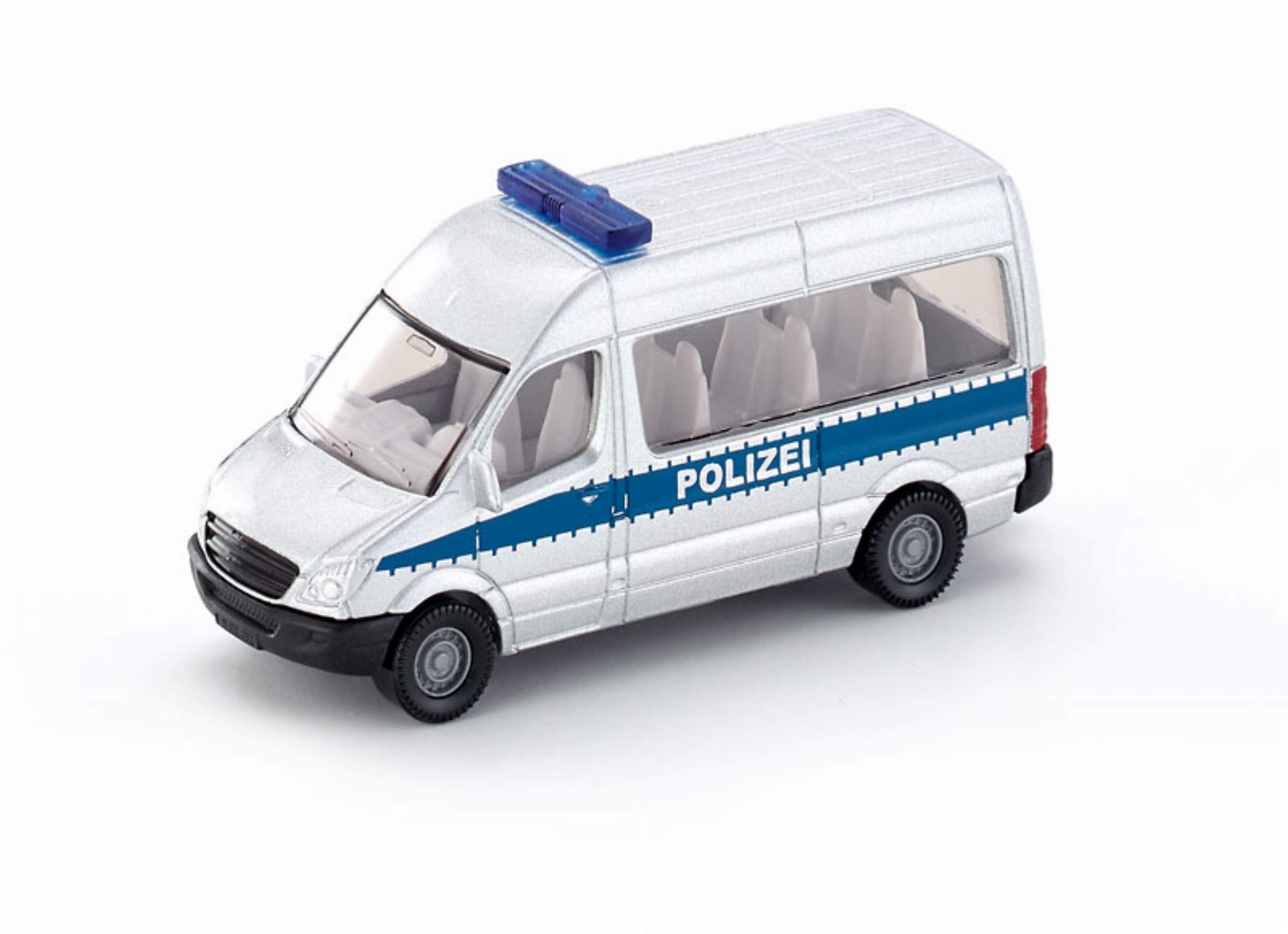 SIKU Blister 0804 – Police Van, Silver — image 1