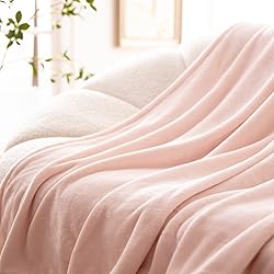 Bertte Fleece Throw Blanket Super Soft Cozy Warm