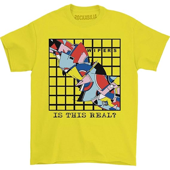 Wipers Punk Rock Band Music Group Is This Real? Adult TShirt Tee