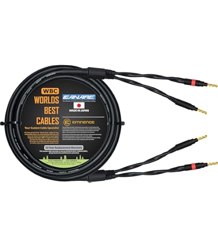 Amazon.com: WORLDS BEST CABLES 10 Foot - Canare 4S11 – Audiophile