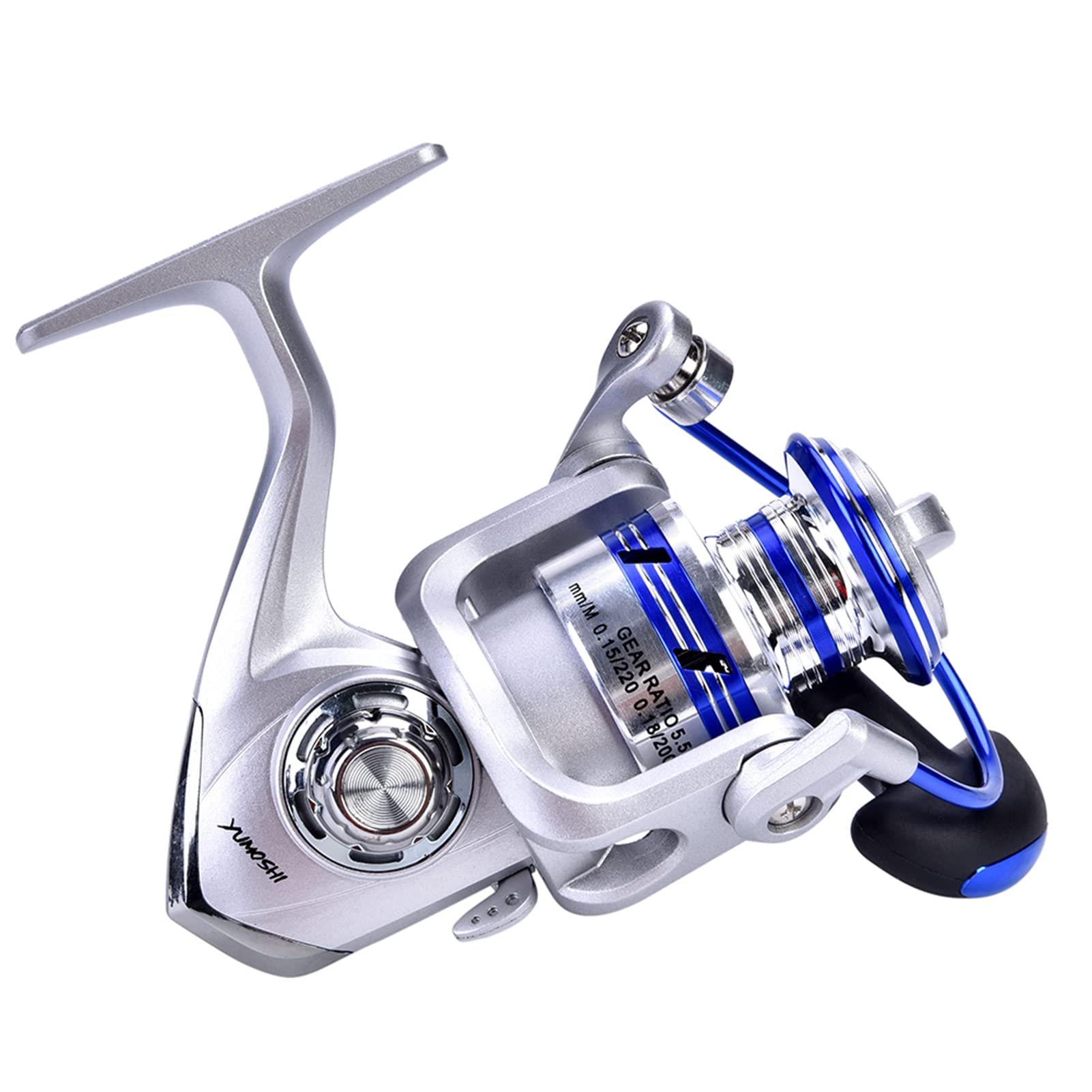 Alomejor Fishing Reel Wheel Anti-Corrosion Folding for Open Sea 2000 4000 5000 Series(#2000)