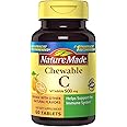 Nature Made Chewable Vitamin C 500 mg Tablets, 60 Count to Help Support the Immune System (Pack of 3)