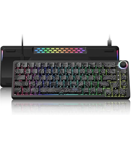 HITIME X Xvx M67 60% Teclado Usb Para Jogos Com Fio E Teclas