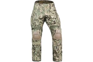 Elite Tribe Airsoft Hunting Tactical Pants Combat Gen3 Pants with Knee Pad AOR2